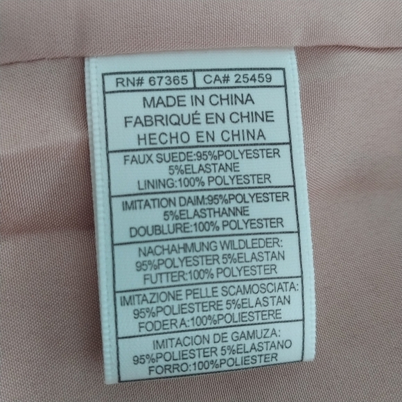 BB Dakota Faux Suede Jacket Crop XL - Picture 7 of 11